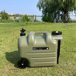 28l Portable Water Container With Wheels – Large Capacity, Pe Square For Camping, Hiking & Picnics Camping & Hiking Shop Online at Dubai Trades