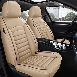 2pcs Artificial Pu Leather Pu Pu Leather Car Front Seat Covers Automotive Shop Online at Dubai Trades