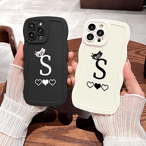 2pcs & Graphic Luxury Phone For Iphone 11 14 Pro Max Xr Xs 7 8 Shockproof Cases Fall Bumper Back Protection Pattern Cases Basic Cases Shop Online at Dubai Trades