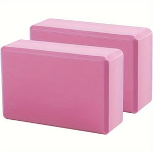 2pcs High-density Eva Yoga Bricks For Enhanced , Pilates & Stretching – Ideal For Home Gym & Training Blocks Shop Online at Dubai Trades 2