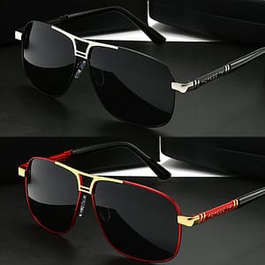 2pcs Polarized Sunglasses Designed For Both Men And Women, Ideal For Outdoor Activities Like Fishing And Driving,a Perfect Gift Option Featuring. Accessories Shop Online at Dubai Trades