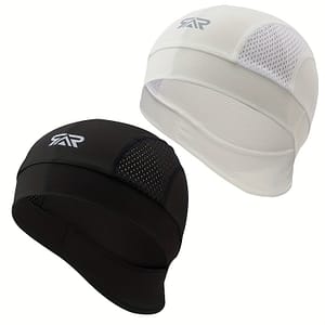 2pcs, Summer Cooling Breathable Caps, Sweat-wicking Helmet Liners, Cycling Running Sports Hats Head Wraps Accessories Shop Online at Dubai Trades