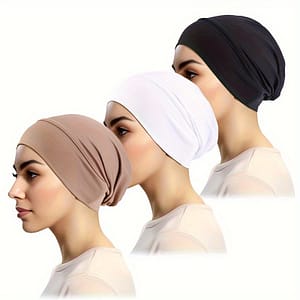 2pcs/3pcs Tube Undercaps Basic Monochrome Base Caps Inner Caps For Hair Loss Clothing, Shoes & Jewelry Shop Online at Dubai Trades