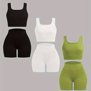 3-color Vest Shorts Set Clothing Shop Online at Dubai Trades