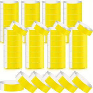 300pcs Colored Wristbands For Events Wrist Bands Paper Bracelets Wristbands Waterproof Arm Bands For Events Custom Adhesive Wristbands For Party ID Wristbands Shop Online at Dubai Trades