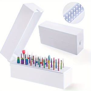 30pcs Nail Drill Bits Ceramic Cuticle Efile Tungsten Carbide Milling Cutter For Manicure Remover Acrylic Gel Nail Tools With Storage Box Beauty & Personal Care Shop Online at Dubai Trades