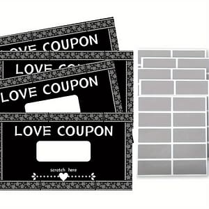 30pcs Scratch-off Love Coupons – Funny Birthday & Mother’s Day Greeting Cards, Creative Diy Gift Ideas For Parties & Holidays Card Stock Shop Online at Dubai Trades