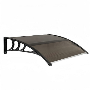 30″x40″ Outdoor Window And Door Awning, (brown Panels & Black Brackets) – Ideal For Patio, Deck, Or Garden, Garden Awning | Modern Awning | Durable Awning Awnings Shop Online at Dubai Trades 2