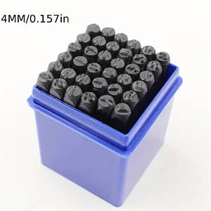 36pcs Professional Number & Letter Stamping Tool Set, Carbon Steel Punch Tools For Leather, Metal, Plastic, Wood – Ideal For Diy Crafts & Art Projects, Leather Working Tools Arts, Crafts & Sewing Shop Online at Dubai Trades