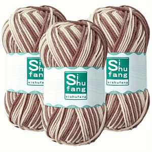 3bundles 5 Color Acrylic Fleece Yarn, Crochet And Knitting Yarn, For Diy Crochet And Knitting Sweater Scarf Hat Diy Crafts, 48g*3, 120m*3/394inch*3 Arts, Crafts & Sewing Shop Online at Dubai Trades