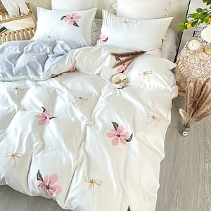 3pcs Fashion Fresh Duvet Cover Set, Pastoral Flower Print Bedding Set, Soft Comfortable Duvet Cover, For Bedroom, Guest Room (1*duvet Cover + 2*pillowcase, Without Core) Bedding Shop Online at Dubai Trades