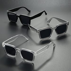 3pcs Men’ Retro Personality Set Combination Fashion Glasses Accessories Shop Online at Dubai Trades