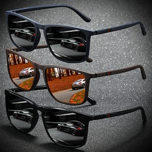 3pcs Men’s Vintage- Fashion Fashion Fashion Glasses With Mirrored Lenses – , Ideal For Driving, Fishing & Outdoor Sports – Includes Cleaning Cloth Accessories Shop Online at Dubai Trades