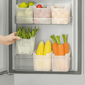 3pcs Refrigerator Storage Bins, -saving Pp Storage Bins, Reusable And Food Sorting Box, For Fruit, Vegetable, Egg And Meat, Kitchen Organizers And Storage, Kitchen Accessories Home & Kitchen Shop Online at Dubai Trades