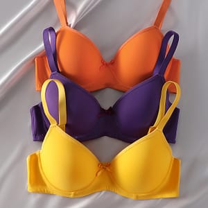 3pcs Underwire Bra, Sexy Comfy Push Up Bra, Women’s Lingerie & Underwear Bras Shop Online at Dubai Trades