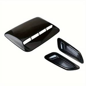 3pcs Universal Car Air Flow Intake Hood Scoop Vent Bonnet Cover – Boost Your Exterior Style! Automotive Shop Online at Dubai Trades
