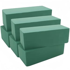 3pcs/6pcs Floral Foam Block Green Wet & Dry Flower Foam For Fresh & Artificial Flower Arrangement, Plant Foam, Florist Supplies For Diys, Arts, Crafts & Weddings Arts, Crafts & Sewing Shop Online at Dubai Trades