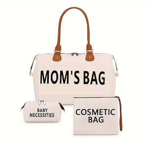 3pcs/set Large Capacity Multifunctional Travel Bags, Diaper Bag, Portable Mother Bag Baby Products Shop Online at Dubai Trades