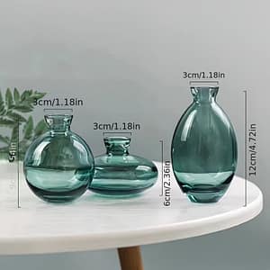 3pcs/set Modern Mini Vase Set – Home Decoration, Floral Arrangements, Parties, And More Home & Kitchen Shop Online at Dubai Trades