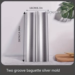 4 Slots 3 Slots Bread Wave Baking Tray Rack 2 Grid Wave Baguette Baking Molds With Air Holes – Wave Baking, Cakes And Breads – Used , Design, Celebrations Bakeware Shop Online at Dubai Trades