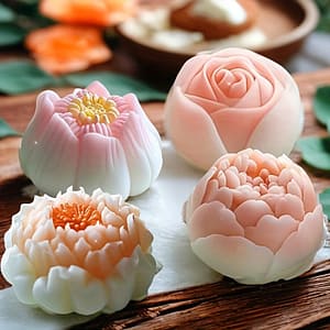 4-piece Floral Silicone Mold Set: Rose, Lotus, Hibiscus, Peony – Candles, Resin, Ice Cream, And More Arts, Crafts & Sewing Shop Online at Dubai Trades