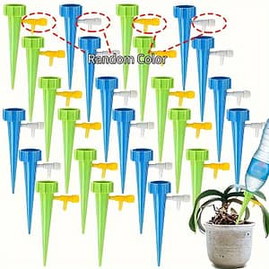 40 Pcs Automatic Drip Irrigation System With Adjustable Valves – Indoor And Outdoor Gardening Automatic Irrigation Equipment Shop Online at Dubai Trades