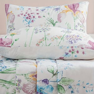 4pcs Flower Printed Fitted Sheet Set, Bedding Set For Bedroom Guest Room Hotel ( 1*flat Sheet + 1*fitted Sheet + 2*pillowcase, Without Core) Bedding Shop Online at Dubai Trades