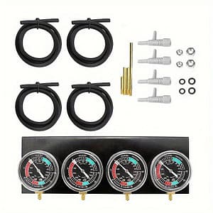 4pcs Motorcycle Carburetor Fuel Vacuum Balancer Cylinder Gauge Synchronizer Diagnostic Tool With Hose For /for /for Automotive Shop Online at Dubai Trades
