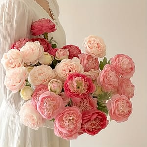 4pcs Premium Artificial Austin – Lifelike Flowers With Stems, Decor, Weddings, Engagements, Valentine’s & Mother’s Day Gifts, Bouquet Accessories Artificial Flowers Shop Online at Dubai Trades