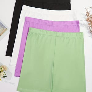 4pcs Simple Large Size Underwear Set, Women’ Color Micro- Waist Soft Breathable Underwear 4pcs Set Clothing, Shoes & Jewelry Shop Online at Dubai Trades