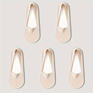 5 Pairs /10 Pairs Of Socks Women’s Boat Socks Spring And Summer Thin Silicone Non-slip Does Not Fall Off With Bottom Non-trace Ins Shallow Mouth Low Top Accessories Shop Online at Dubai Trades