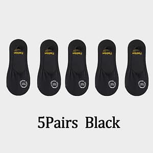 5 Pairs Of Men’s Summer Breathable Mesh Bottom Business Casual Sports Non-slip Invisible Boat Socks Clothing Shop Online at Dubai Trades