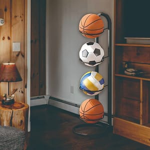 5-layer Storage Rack For Basketball, Football, And Volleyball, Suitable For Living Rooms, Garages, And Rooms, Multifunctional For Organizing . Accessories Shop Online at Dubai Trades