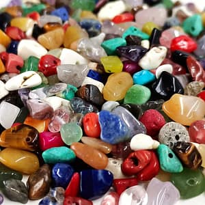 500pcs 5-8mm Natural Chip Stone Beads Multicolor Irregular Crystal Loose Rocks Beads Hole Drilled For Diy Bracelet Necklace Earrings Jewelry Making Craft Supplies Arts, Crafts & Sewing Shop Online at Dubai Trades