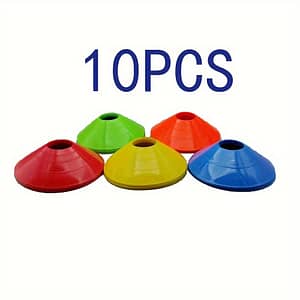 5/10/20/50pcs Pe Football Training Equipment, Thickened Round Mouth Logo Discs, Suitable For Outdoor Sports Speed & Agility Training Shop Online at Dubai Trades