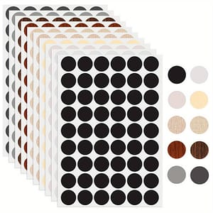 540pcs Self-adhesive Screw Caps – Pvc Decorative Dust Covers In Assorted Colors For Wood Furniture, 21mm Diameter Business, Industry & Science Shop Online at Dubai Trades 2