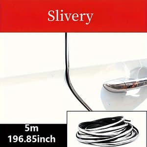 5m Car Door Molding Decorative Strip Scratches Rear Bumper Protector Cover With Rolled Molding Decorative Strip To Prevent Scratches, Universal For All Cars Automotive Shop Online at Dubai Trades