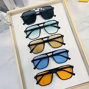 5pcs Men’s Glasses, Full Rim With Polycarbonate Lenses, Fashion Decorative Eyewear, Lens Options, With Ideal For Climbing, Hiking, Daily Leisure Accessories Shop Online at Dubai Trades