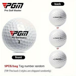 5pcs White Golf Balls Three-layer Game Balls Weight 44g Hardness 80 Q002, Golf Accessories Golf Shop Online at Dubai Trades 2