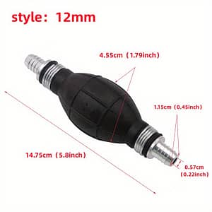 6-12mm Manual Fuel Pump Pipeline, Rubber Aluminum Manual Fuel Primer Bulb, Gasoline Delivery Pump, Used For Automobile, Ship, Yacht Engines Automotive Shop Online at Dubai Trades 2