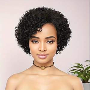 6-inch Afro Human Hair Wig For Women – Brazilian , Short, Machine-made, None Lace, , With Mother’s Day Gift Option, Woven Wigs Beauty & Personal Care Shop Online at Dubai Trades