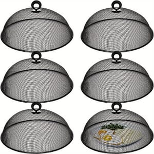 6-pack Food Covers For Outdoors – Galvanized Steel Plate Serving Tents For Picnic, Bbq, Parties & Kitchen Use Food Service Equipment & Supplies Shop Online at Dubai Trades
