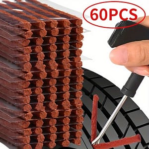 60/30pcs Car Tire Repair Tool Car Tire Puncture Repair Motorcycle Seal Rubber Strip Kit Garage Car Accessories Accessories & Parts Shop Online at Dubai Trades 2
