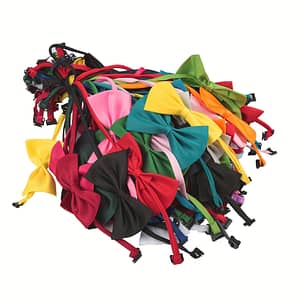 60pcs Adjustable Dog Bow Ties – Assorted Colors, Polyester Pet Grooming Accessories For Small To Large Breeds Apparel & Accessories Shop Online at Dubai Trades