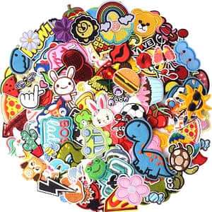 60pcs Random Mixed Style Embroidery Patches, Sewing/ironing Patches, Clothes Skirts Pants Hats Jeans Embellishments, Sewing Flower Patches Appliques Shop Online at Dubai Trades 2