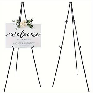 63″ Easel Stand For Wedding Sign, Display & Poster, Sign Poster Stand For Display, Display Easel Stand With Bag Arts, Crafts & Sewing Shop Online at Dubai Trades