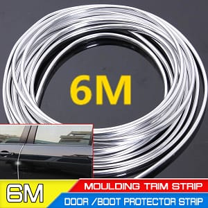 6m Car Door Molding Trim Strip Protector Cover Strip Roll Styling Molding Trim Strip Automotive Shop Online at Dubai Trades