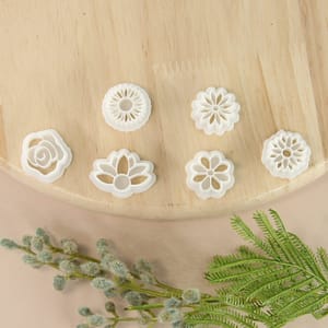 6pcs Polymer Clay Cutters, Flower Stud Clay Cutters For Jewelry Making, Polymer Clay Earrings Cutters, Spring Polymer Clay Cutters Arts, Crafts & Sewing Shop Online at Dubai Trades