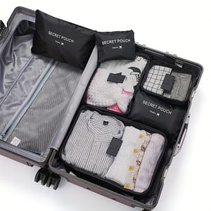 6pcs Travel Organizer, Multi-piece Bag, Multifunctional Lightweight Storage Bag, Dustproof Luggage Bag For Hotel Clothing, Shoes & Jewelry Shop Online at Dubai Trades