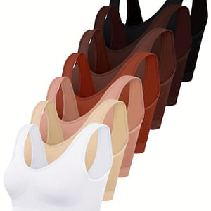 7pcs Bra, Sporty Comfy Push Up Bra, Women’s Lingerie & Underwear Bras Shop Online at Dubai Trades
